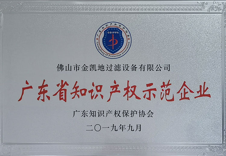 广东省知识产权示范企业